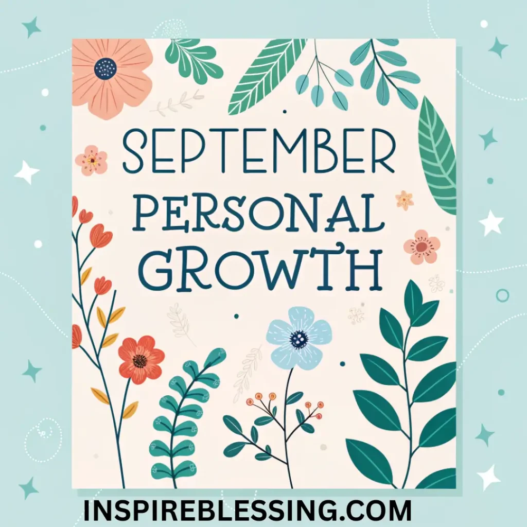 September Affirmations For Personal Growth
